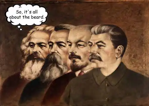 Marx mute meme.