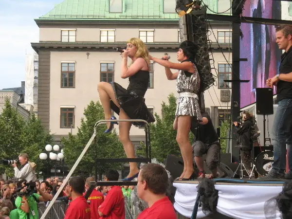 Stockholm Pride Parade 2009. Photo by Stefan Stenudd.