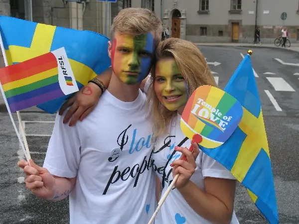 Stockholm Pride Parade 2009. Photo by Stefan Stenudd.