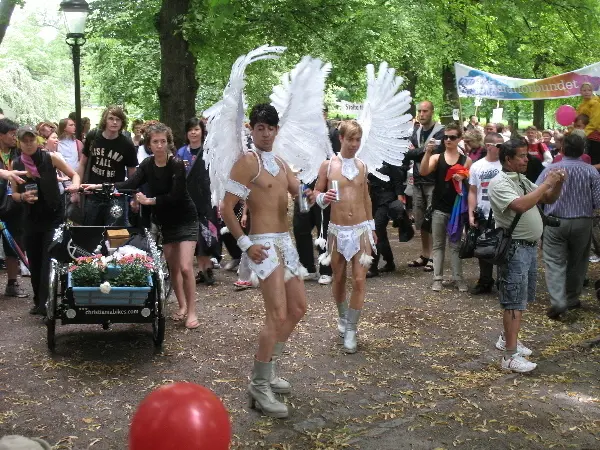 Stockholm Pride Parade 2009. Photo by Stefan Stenudd.