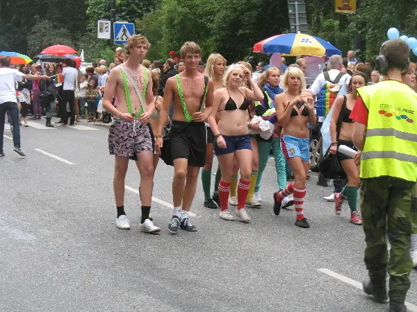 Stockholm Pride Parade 2009. Photo by Stefan Stenudd.