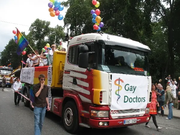 Stockholm Pride Parade 2009. Photo by Stefan Stenudd.