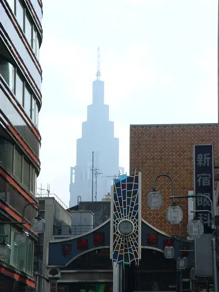 Shinjuku buildings. Photo by Stefan Stenudd.