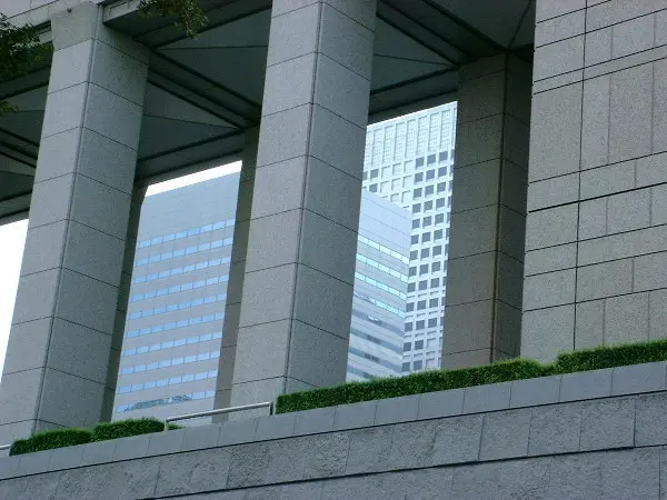 Shinjuku buildings. Photo by Stefan Stenudd.