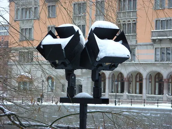 Snow on Christmas Day in Stockholm. Photo by Stefan Stenudd.