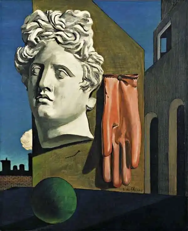 Love Song, by Giorgio de Chirico 1914.